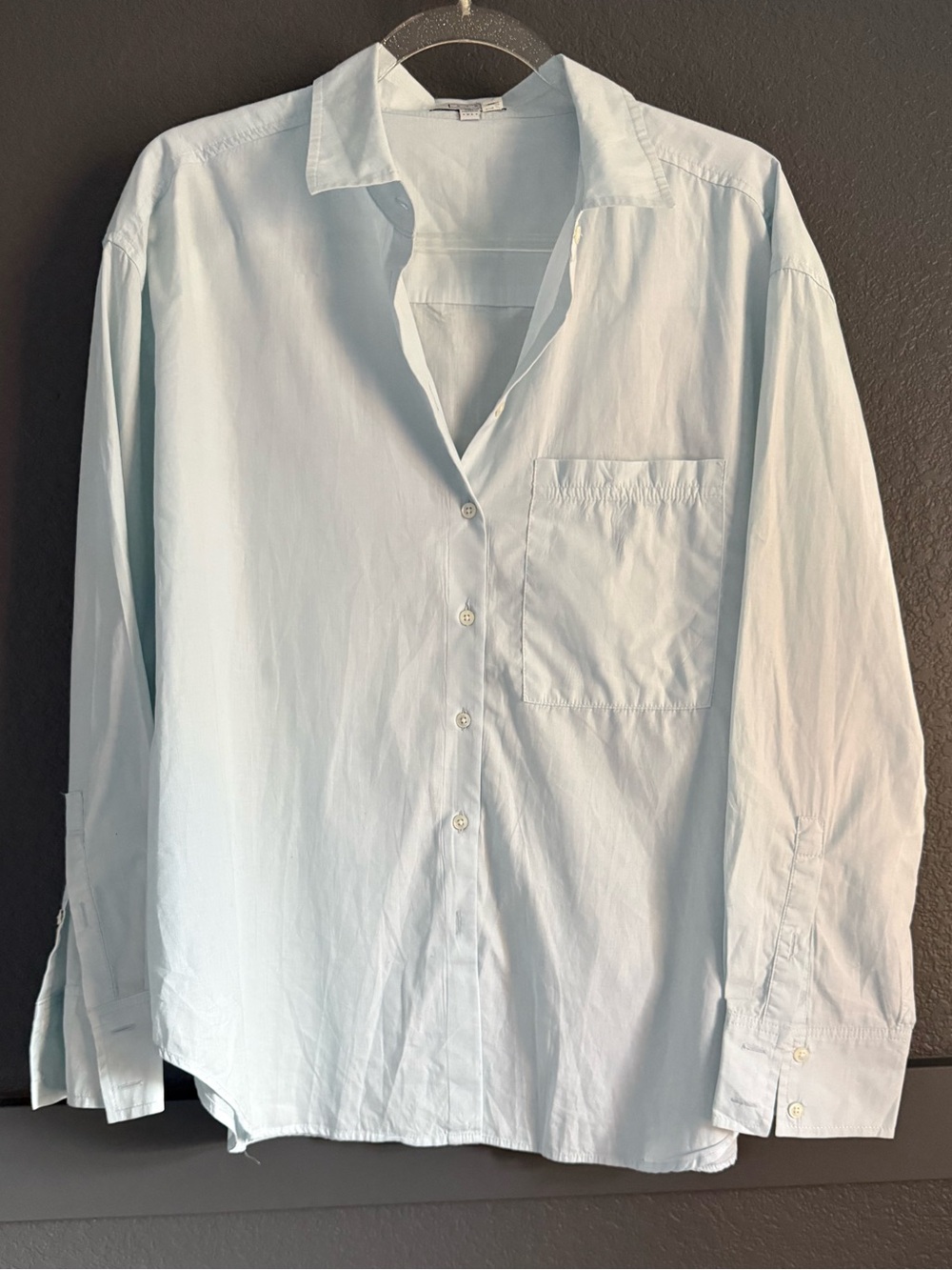 AYR • The deep end Light Blue Button-Down Shirt women’s XL
